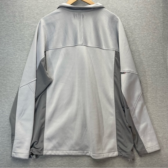 Antigua Golf Mens Grey Full Zip Jacket Size XL - Picture 6 of 13